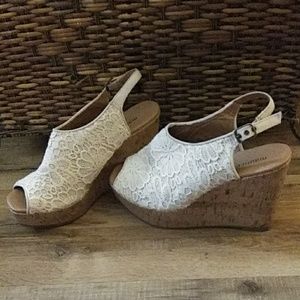 Maurice wedge sandals